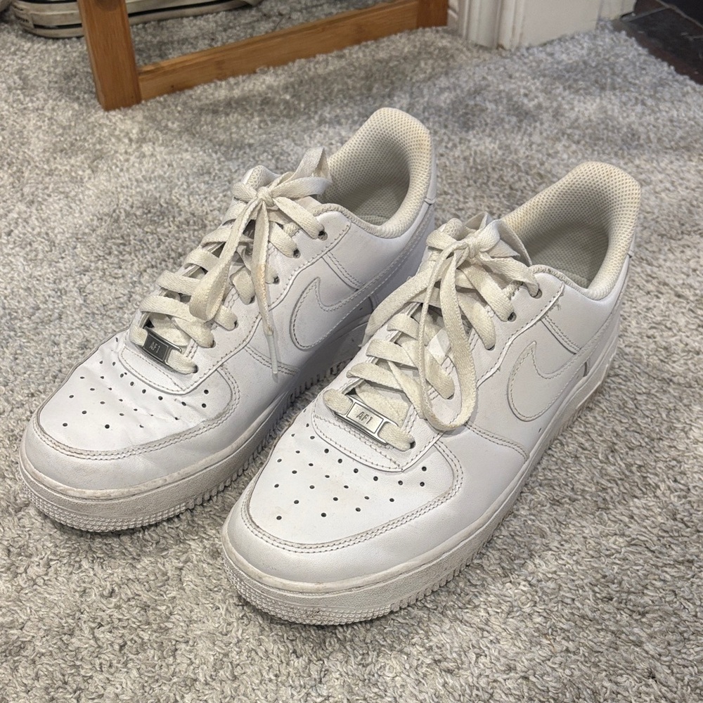 Nike Women's White Leather Sneakers